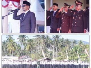Pimpin Upacara Hari Lahir Pancasila, Sirajudin Lasena Tunjukkan Kepemimpinan Yang Merangkul Semua Golongan