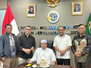 Bupati Boltara Temui Menteri ATR/BPN, Bahas RDTR dan Hilirisasi Pertanian Untuk Dorong Kemajuan Daerah