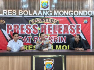 Press Release Polres Bolmong: Sat Reskrim Tuntaskan Empat Kasus Lex Spesialis Periode Januari-Mei 2026
