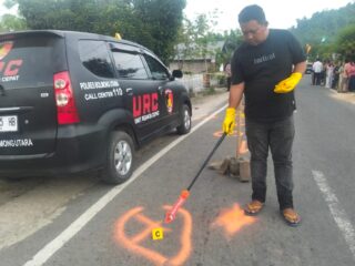Polda Sulut Turun Langsung Lakukan Pra Olah TKP di Lokasi Insiden Anggota Polres Bolmut