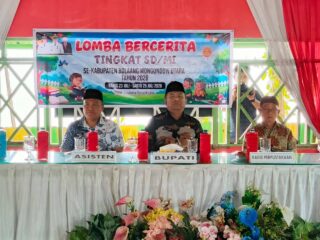Anak Boltara Diajak Cinta Buku, Pemkab Gelar Lomba Bercerita Tingkat SD/MI