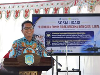 Sekprov Sulut Buka Kegiatan Strategis: Dari Sosialisasi Peredaran Rokok Hingga Penandatanganan NPHD