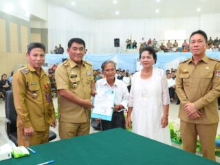 134 Pasangan Ikuti Program Nikah Massal Pemprov Sulut, Disaksikan Gubernur Yulius