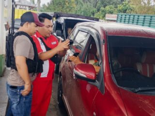 Sat Reskrim Polres Bolmong Sidak SPBU Kosio, Pastikan Penyaluran BBM Bersubsidi Tepat Sasaran 