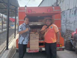Pemprov Sulut Kirim Bantuan Logistik Untuk Warga Terdampak Banjir dan Longsor di Sangihe 