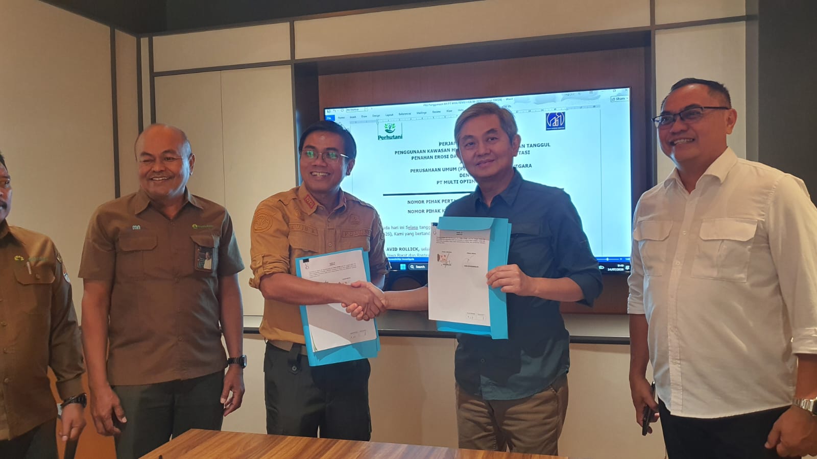 Perhutani KPH Purwakarta Gandeng PT Multi Optimal Sentosa, Perkuat Rehabilitasi Hutan dan Cegah Erosi
