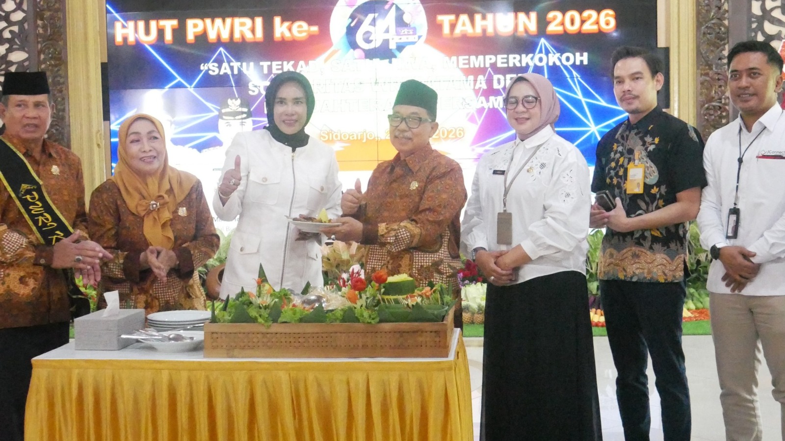 Wabup Mimik Ajak PWRI Terus Berkontribusi untuk Kemajuan Sidoarjo di HUT ke-64
