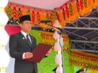 Wali Kota Weny Gaib Pimpin Upacara Hari Lahir Pancasila dan Harkitnas 2026