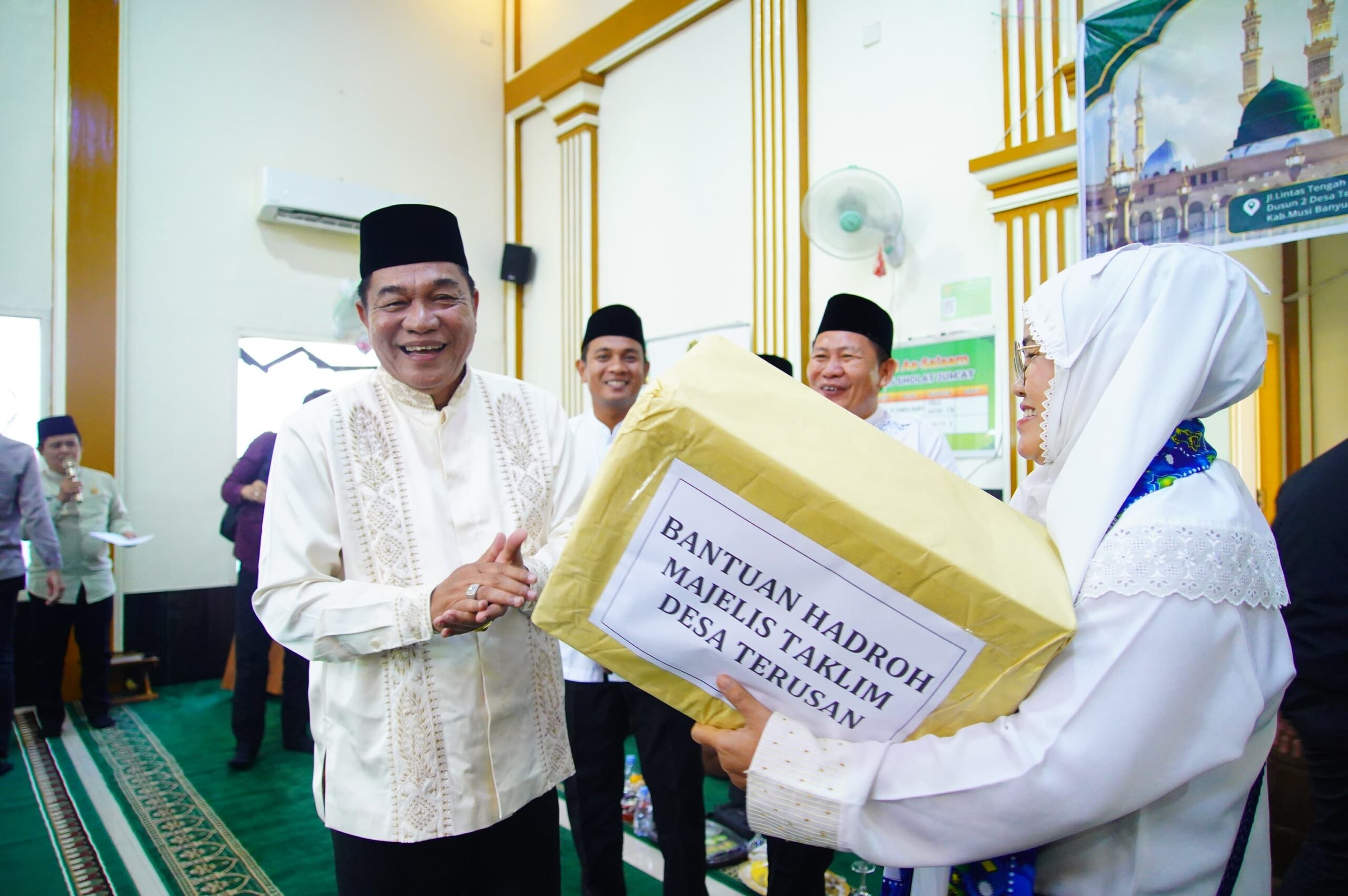 Bupati Muba di Tengah Warga Desa Terusan: Dari Maulid Nabi hingga Serap Aspirasi Masyarakat