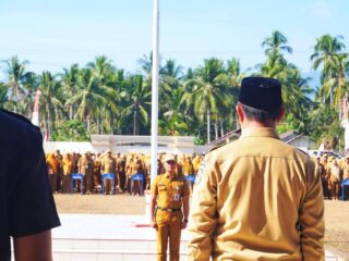 Dari Apel Kerja, Bupati Boltara Tekankan Disiplin dan Tanggung Jawab ASN