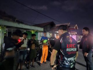 Patroli Cipta Kondisi: URC Polres Bolmong Razia dan Edukasi Karhutla