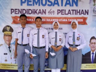 Kesbangpol Bolmut Tegaskan Komitmen Berikan Pelayanan Terbaik bagi Paskibraka
