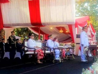Peringati HUT RI ke-81, Gubernur Yulius: Kemerdekaan Harus Diisi dengan Kerja Nyata
