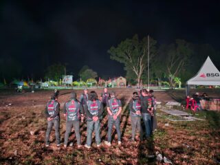 KRYD di Mopuya, URC Polres Bolmong Razia Sajam dan Amankan Pesta Rakyat