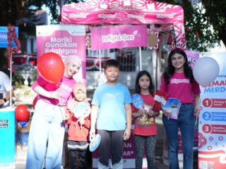 BrightGas Sapa Warga Makassar di CFD, Ada Lomba dan Doorprize Menarik