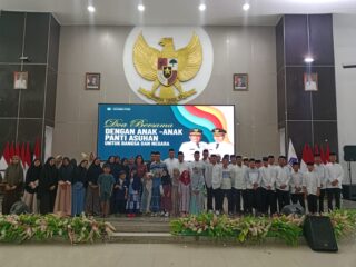 Malam Khidmat Doa Bersama Pemprov Sulut dengan Anak-Anak Panti Asuhan