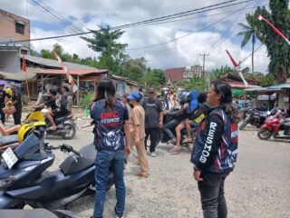 Patroli dan Razia Sajam, URC Polres Bolmong Jaga Dumoga Raya Tetap Kondusif