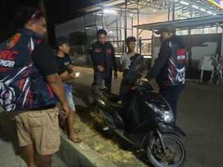 Tim URC Polres Bolmong Terus Bergerak: Razia Sajam, Tekan Kejahatan Jalanan