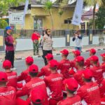 Wakapolres Bangkalan Beri Motivasi Tim Paskibraka, Kobarkan Semangat Jelang Upacara HUT ke-81 RI