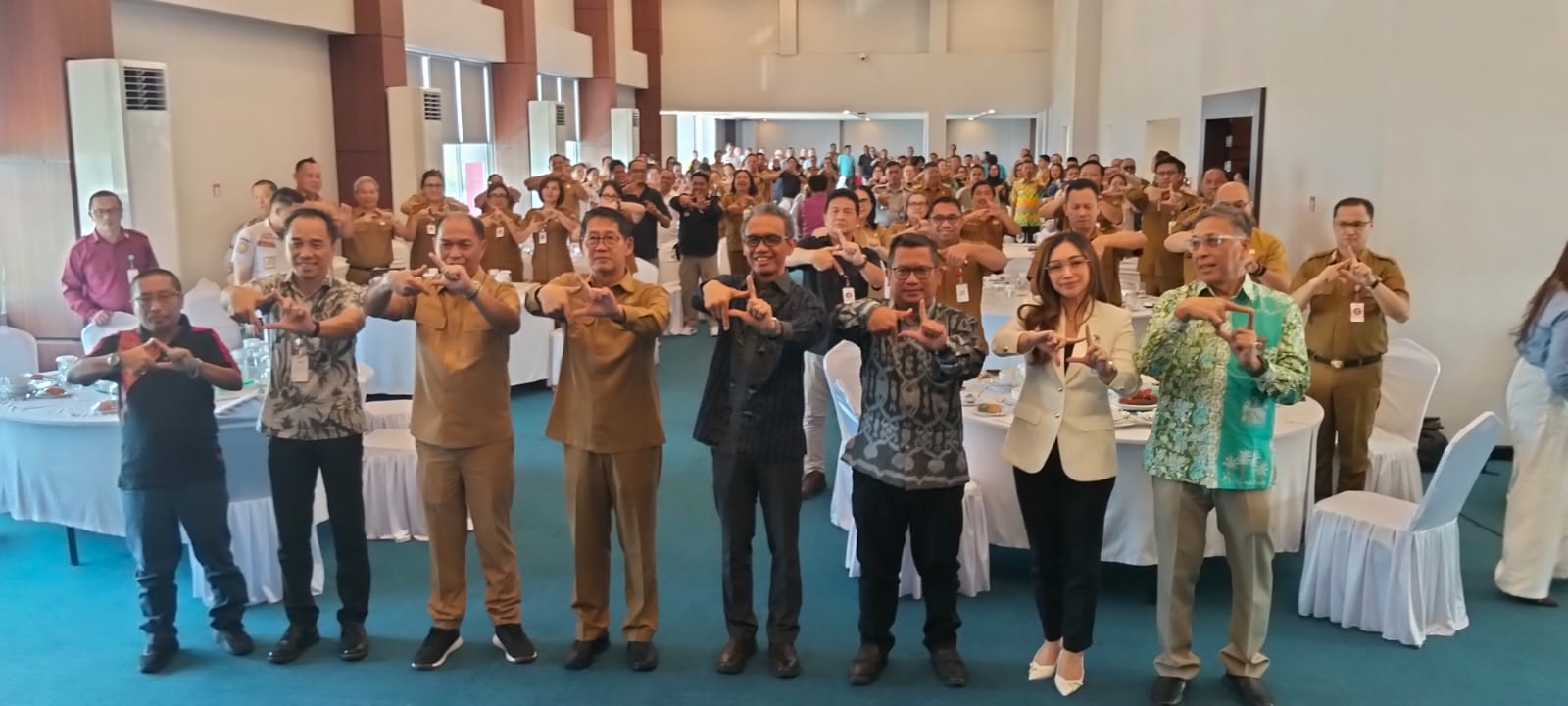 Wali Kota Hengky Launching QRIS Pajak dan Retribusi, PAD Bitung Capai Rp67,23 Miliar