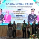 Wali Kota Weny Gaib Hadiri Kenal Pamit Kapolres Kotamobagu