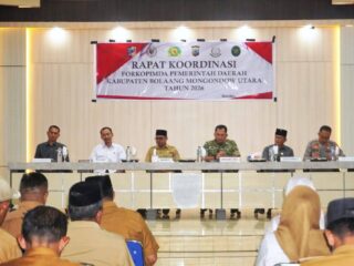 Rakor Forkopimda Boltara Bahas Ancaman El Nino, Bupati Minta Desa Bersiap Hadapi Kemarau