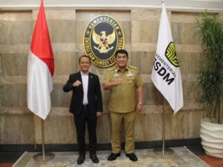 Gubernur Yulius Temui Menteri ESDM RI, Dorong Percepatan WPR dan IPR Tambang Rakyat Sulut