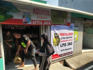 Pertamina Tambah Pasokan LPG 3 Kg hingga 30 Persen di Sulawesi Selatan 