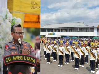 Meriah! Tim Pocil dan PKS Polres Kotamobagu Curi Perhatian di Lomba Polda Sulut