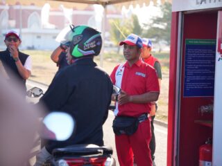Pertamina Patra Niaga Tambah SPBU Modular di CPI, Antrean BBM Makassar Makin Landai 