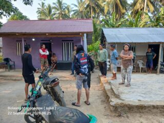 Jaga Kondusifitas Wilayah, Tim URC Polres Bolmong Gencarkan Patroli Cipta Kondisi