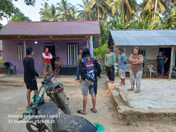 Jaga Kondusifitas Wilayah, Tim URC Polres Bolmong Gencarkan Patroli Cipta Kondisi