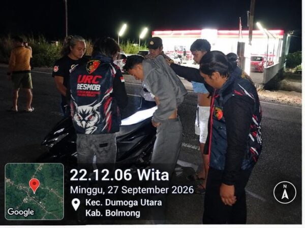 Patroli KRYD, URC Polres Bolmong Sisir Dumoga Utara