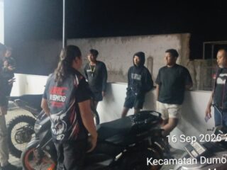 Patroli Jam Rawan, URC Polres Bolmong Cegah Balap Liar dan Tawuran Remaja