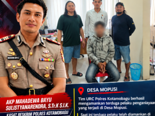 Baru Jabat Kasat Reskrim, AKP Mahadewa Bayu Tancap Gas Amankan Pelaku Penikaman