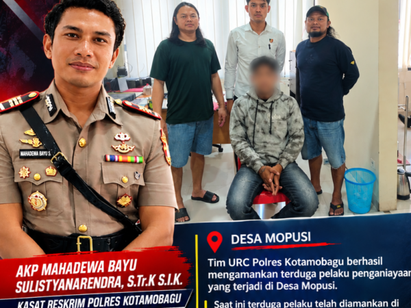 Baru Jabat Kasat Reskrim, AKP Mahadewa Bayu Tancap Gas Amankan Pelaku Penikaman