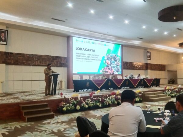 Wakili Gubernur, Sekprov Tahlis Buka Lokakarya Forum Pengelolaan Areal Preservasi Bolmong
