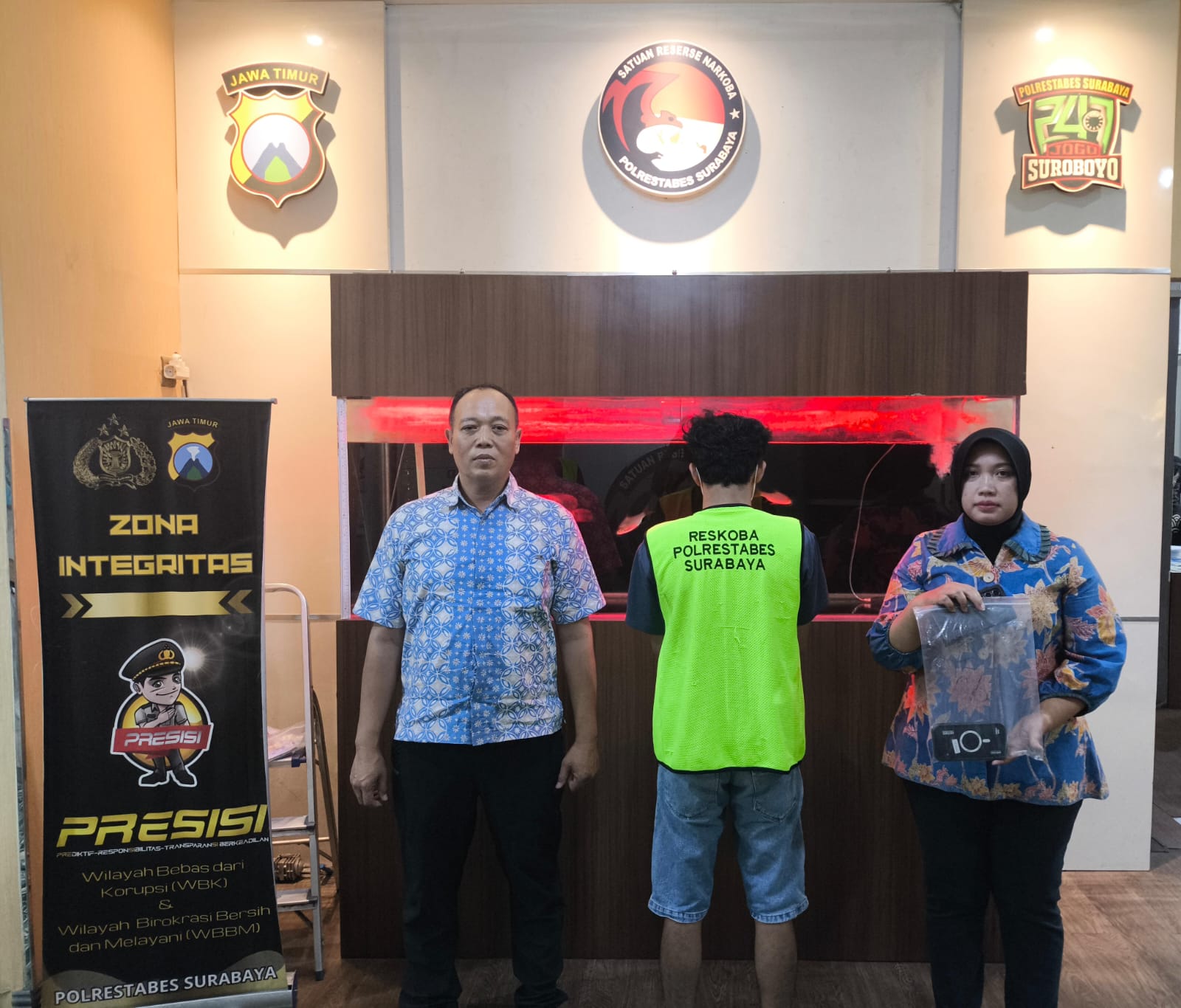 Kamar Kontrakan di Sambikerep Dijadikan Gudang Sabu, Pengedar Ditangkap