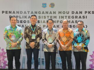 Pemkot Bitung Perkuat Data Pajak dan Pertanahan Lewat Replikasi SISGITA