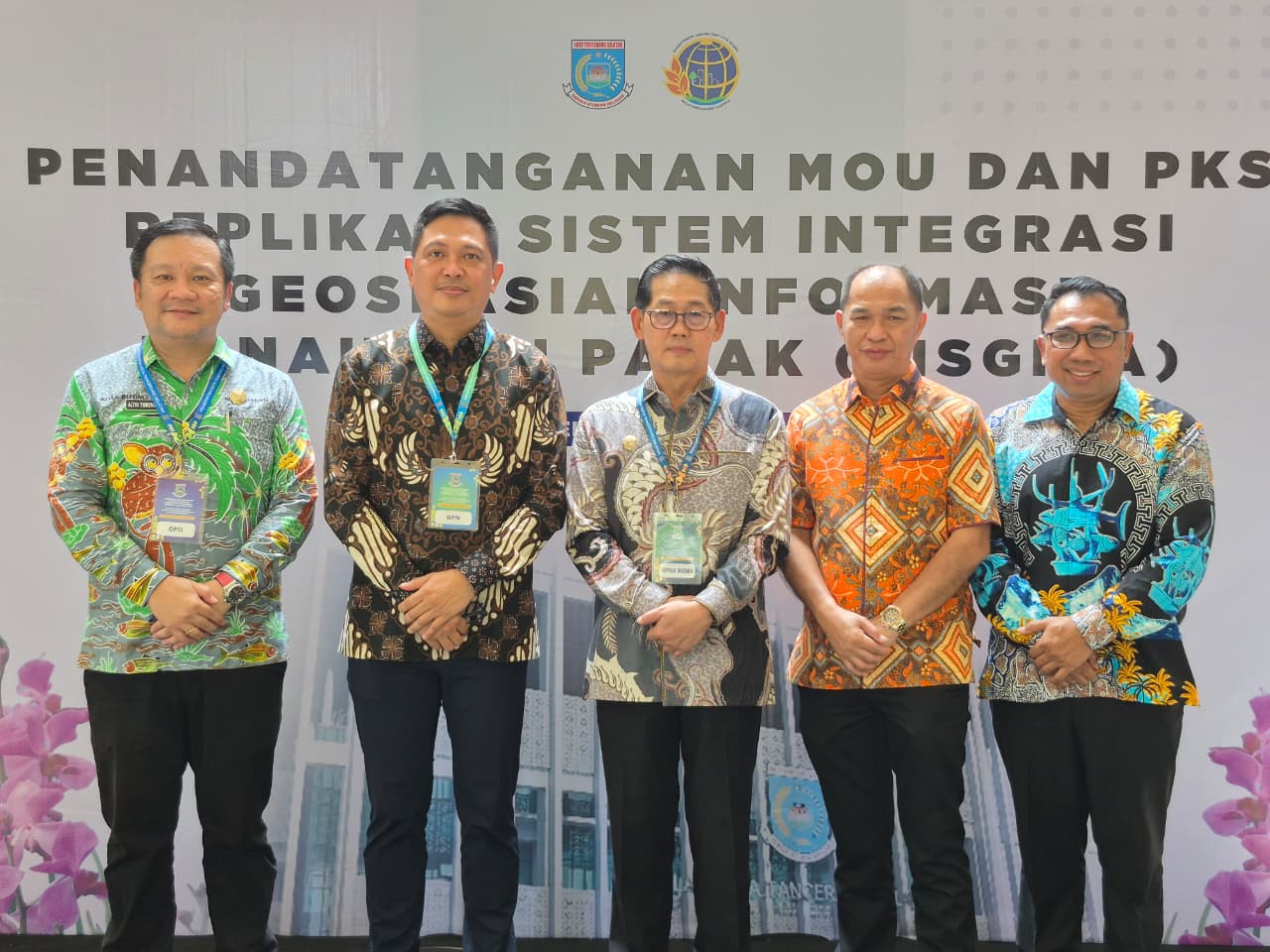 Pemkot Bitung Perkuat Data Pajak dan Pertanahan Lewat Replikasi SISGITA