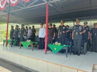Wali Kota Bitung Hadir di Momen 326 Prajurit Tamtama Jadi Prajurit Dua