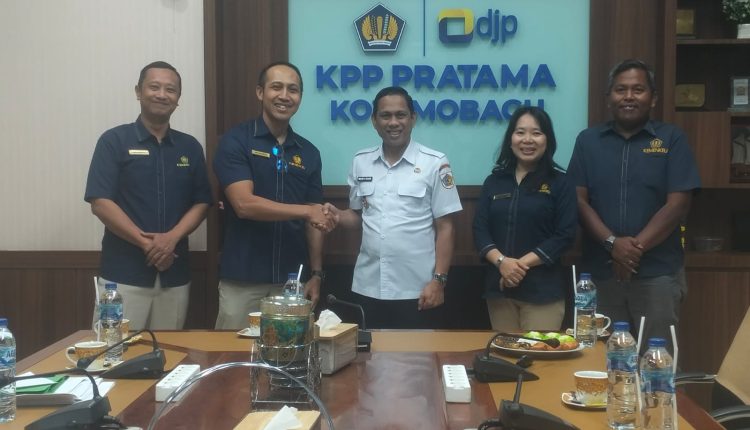 Wali Kota Weny Gaib Datangi KPP Pratama Kotamobagu, Pastikan Data Perpajakan Akurat