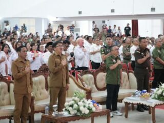 Wali Kota Weny Gaib Hadiri Pelantikan DPD Aslinmas Sulut