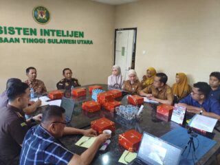 Kawal Pembangunan RSUD, Sekda Boltara Bahas Pengamanan Proyek Batch III di Kejati Sulut