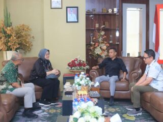Bahas Pengelolaan Keuangan Daerah, Plt Bupati  Terima Kunjungan Bank SulutGo