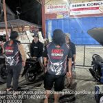 Jaga Kamtibmas Hingga Dini Hari, Tim URC Polres Bolmong Patroli KRYD di Kecamatan Bolaang