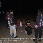 Cegah Geng Motor dan Premanisme, URC Polres Bolmong Intensifkan Patroli