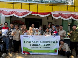 Pertamina dan UPT Kebun Raya Pucak Eksplorasi Tanaman di Kabupaten Bone