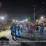Tim URC Resmob Polres Bolmong Gelar Patroli Malam, Wilayah Dumoga Tengah Aman Kondusif 