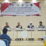 Pimpin Rakor Forkopimda, Aditya Pontoh Soroti Kekeringan, Karhutla hingga Keamanan Wilayah